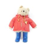 A 1980s Gabrielle Designs Paddington Bear, Mohair fur, designed by Shirley Clarkson.