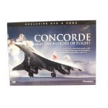 An exclusive DVD and Book Company Concorde and The History of Flight, boxed.