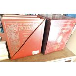 A box set of annotated Shakespeare, a similar set of Dickens, and set of four Folio Society volumes