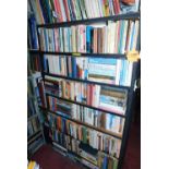 A large quantity of hardback and paperback books relating to world travel, etc., authors to include