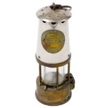 A Protector Lamp and Lighting Company Limited miner's lamp, type 6, Ministry of Power, number B/28,