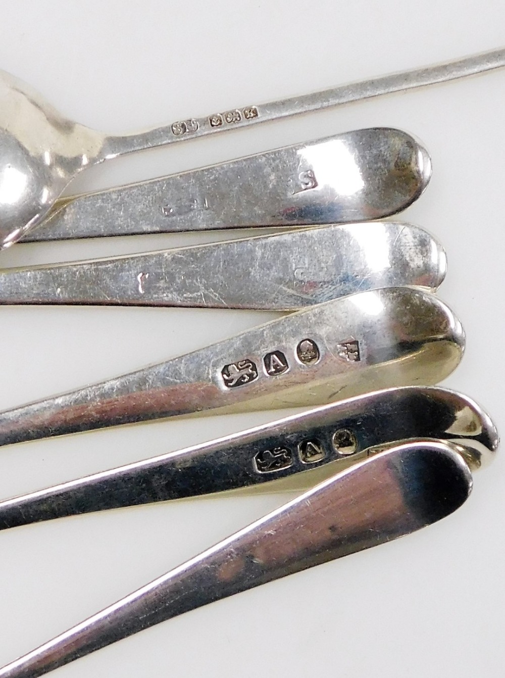 Various silver spoons, some monogrammed, others with bright cut decoration, various dates and assays - Image 2 of 3