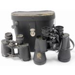 A pair of Green Cat 7x50 field binoculars, 372ft and 1000 yards, with ultraviolet objectives, cased,