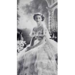 After Cecil Beaton. Princess Margaret, photographic print, 80cm x 47cm.
