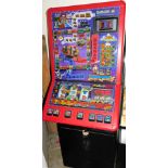 A Maygay The Italian Job fruit machine. Buyer Note: WARNING! This lot contains untested or unsafe el