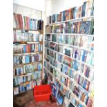 A large quantity of paperback novels, etc. This lot is situated in 14 East St, Horncastle, LN9 6AZ