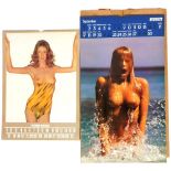 A Pirelli pin up calendar 1973, and another 1974. (2)