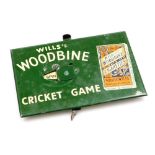 A 1930's Wills's Woodbine cricket game, ITC 8560, 15cm wide.