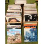 Various LP records, to include The Shadows, The Nolan Sisters, Olivia Newton John, some classical, e