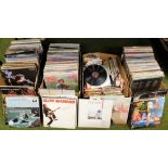 LPs and singles 1960's onwards, including mock pop, easy listening, world and light classical. (4 bo