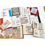 Philately. GB and World stamps, predominately late 20thC, in various albums and stock books. (a quan