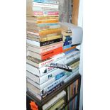 A quantity of paperback and hardback books relating to humour, television, etc. This lot is situate
