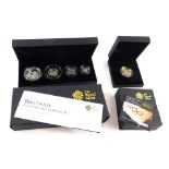 Various coins, coins sets, etc., a 2008 Olympic Games two pound silver proof Piedfort, the 2009 Brit