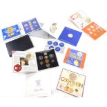 Various coins, etc., The Millennium Coin minted at The Dome, United Kingdom uncirculated coin set 19
