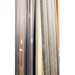 A selection of Polcore and other picture framing frame lengths and sections, various designs. (a qua