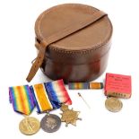 A World War I medal trio, comprising 1914-15 star, Great War and Victory medals, named to CPL. G.S.