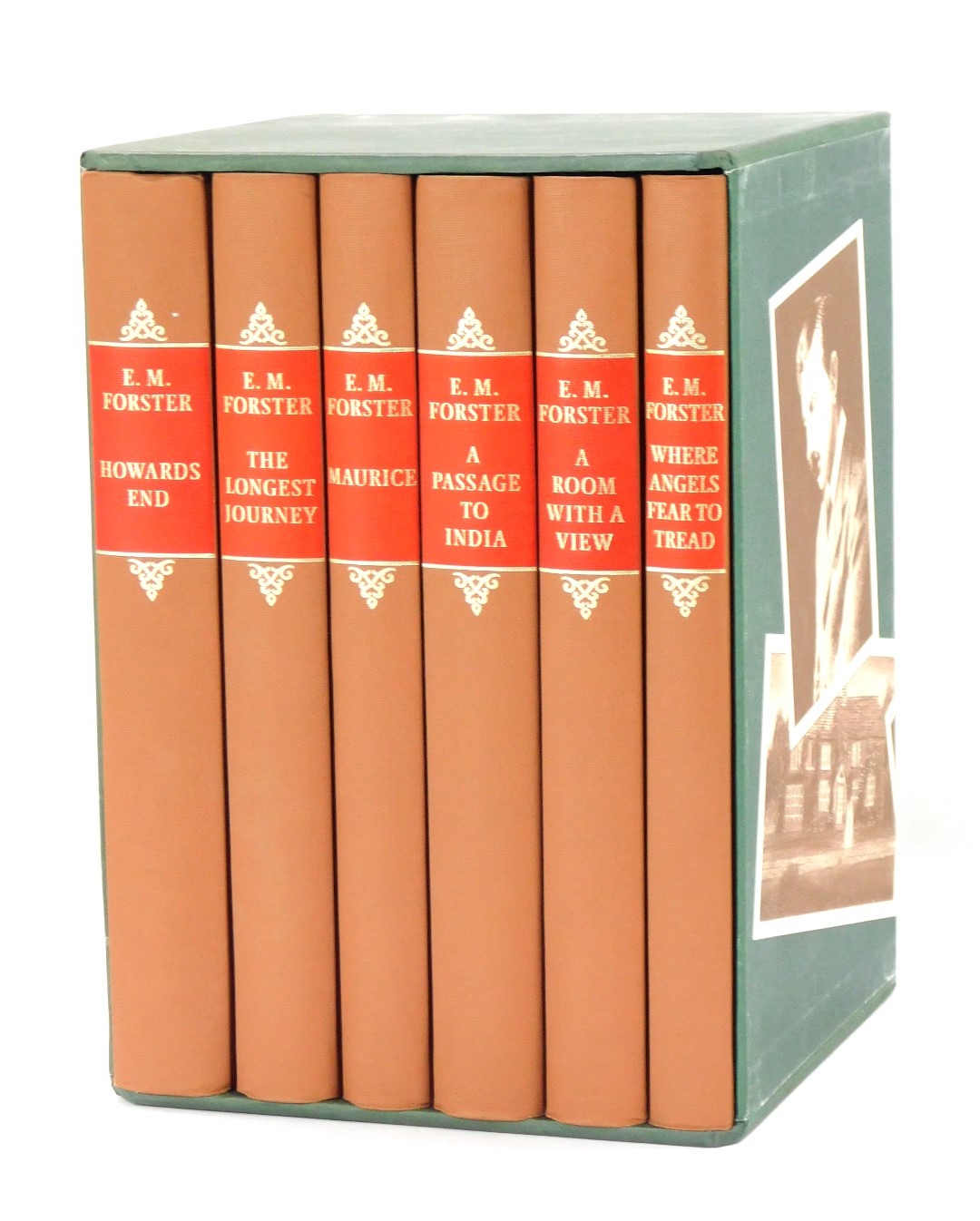 Forster (E M). A Passage to India, A Room with a View, folio type book set, 6 volumes in slip case p