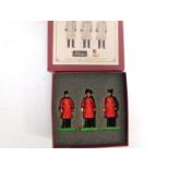 A Britain's Special Collector's Edition RBLI Chelsea Pensioners lead three figure set, boxed with pa