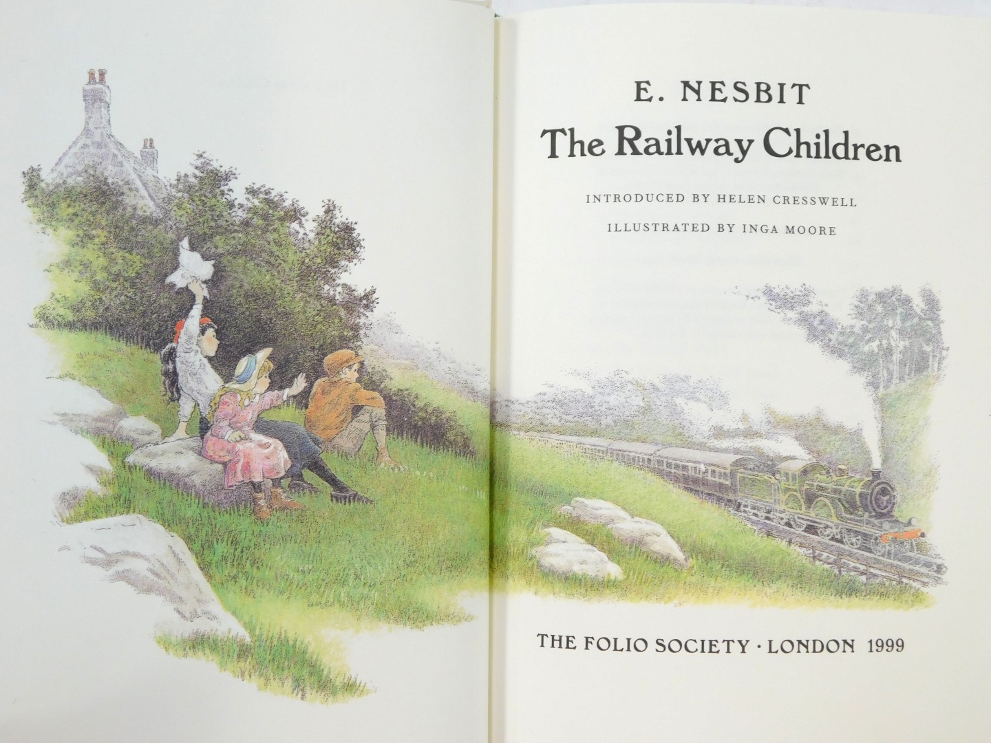 Nesbit (E). The Railway Children, one volume in slip case published by The Folio Society - Bild 2 aus 2
