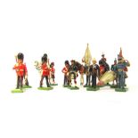 Modern Britain's lead soldiers, Dignitaries, Her Majesty The Queen on Horseback, various others. (a