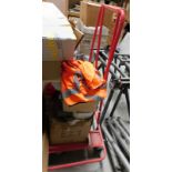 A sheet materials handling trolley. Note: VAT is payable on the hammer price of this lot at 20%. To