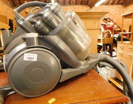 A Dyson DC08 Allergy vacuum cleaner.