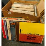 Records, 33rpm, Barny Kessel, Jimmy Smith, Coltrane' Sound, Miles Davies, Duke Ellington, various ot