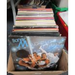LP boxed sets, records, classical, Country & Western, musicals, etc. (2 boxes)