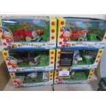 Six Corgi die cast Noddy in Toyland vehicles and characters, comprising Mr Milko 69003., Mr Spark 69