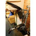 A Roger Black exercise bike.