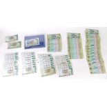 Various banknotes, Royal Bank of Scotland one pound, and various others, Maiden A/6 171532 and other