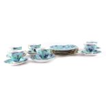 A Royal Albert Lilac Lane archive collection part service, comprising plates, 20cm wide, cups and sa