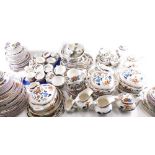 A comprehensive Myott Meakin Franciscan Kismet Dynasty Collection dinner service, to include five ve