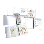World stamps.- A large quantity of mixed World stamps, contained in five albums, mixed, hinge mount-