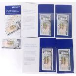 Various banknotes, Royal Bank of Scotland 500 years Royal College of Surgeons five pound note, in ca
