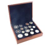 A 2013 United Kingdom proof coin set, in outer case and box.