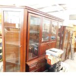 Various display furniture, display cabinet, corner cabinet, similar bookcase. WARNING! This lot cont