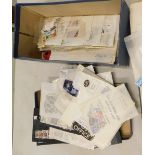 Various stamps, a Strand stamp album containing various GB collectors stamp, other World used, Bermu