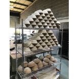 A large quantity of bannettons, brotform and other bread & bakery moulds. NB. VAT is payable on th