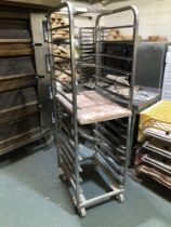 Four bakery trolleys. NB. VAT is payable on this lot at 20%. To be sold upon instructions from Vine'