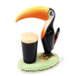 A Wiltshaw and Robinson Ltd pottery toucan advertising figure, ''How Grand To Be A Toucan, Just Thin