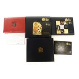 Various Royal Mint coin sets, 2008, 2009, 2010 and a further 1997 Proof Coin Collection. (4)