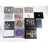 Auctioneer Announce: bid by description not image. Various coins, Royal Mint coin sets, 2004, 2006,