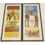 The Lonely Man poster, print, 88cm x 32cm, and another The Devil's Disciple. (2)