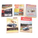 Four copies of The Autocar, being 1960 London Show guide, 1960 London Show Review, 1960 London Show