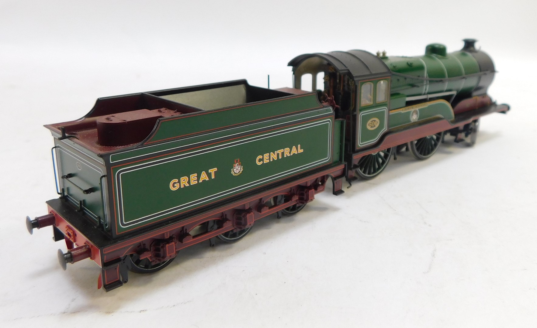 A Bachmann Branchline OO gauge Butler Henderson locomotive and tender, in green livery, 4-4-0, 506. - Bild 4 aus 5