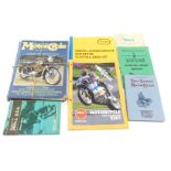 Motorcycle guides, comprising Arthur Lupton The Book of the 250th CC BSA, The Motorcycle Life Two St