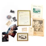 Graham Hill and BRM interest, including a letter from Graham Hill to the Young Master Adrian Barnard