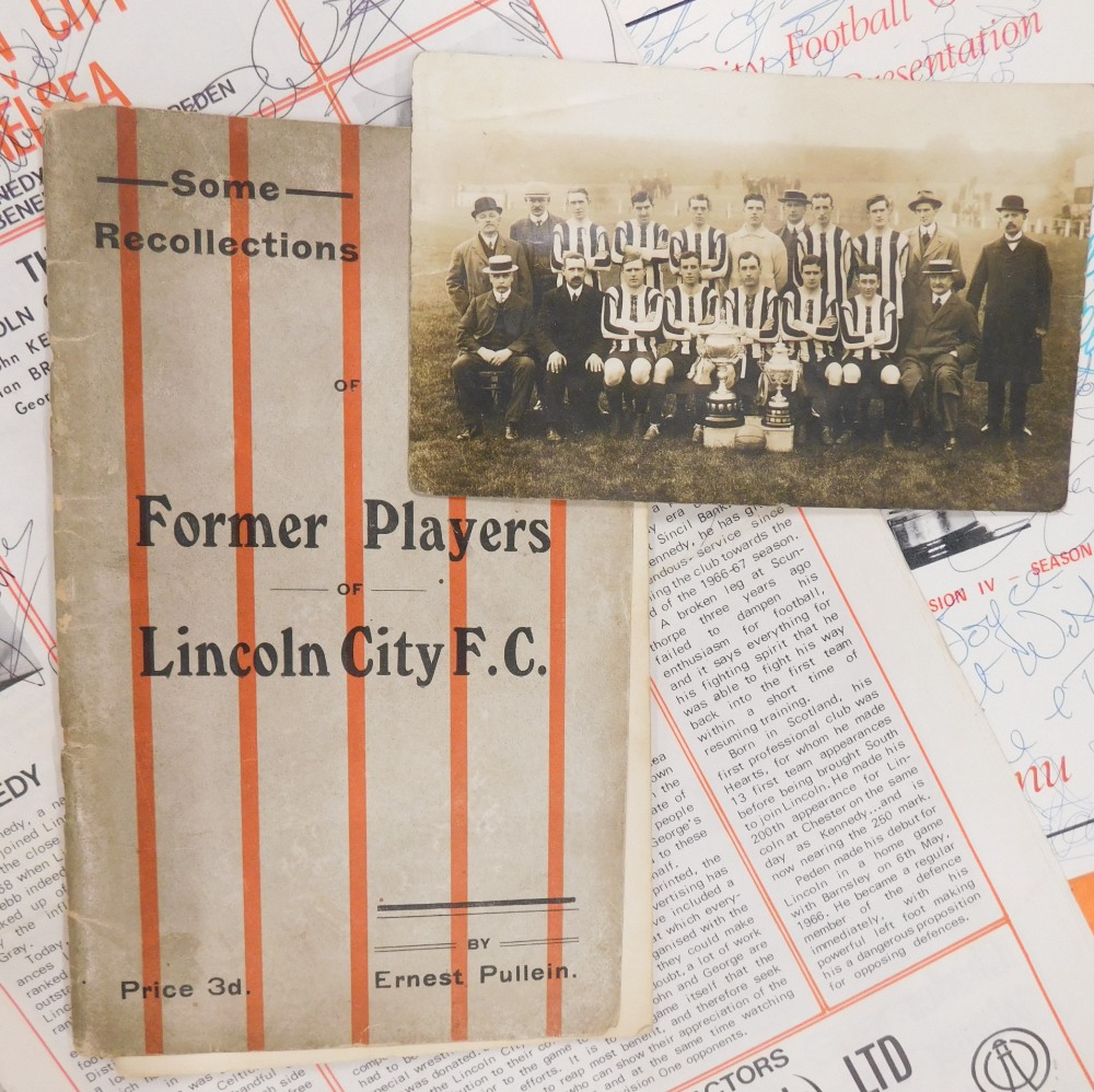 Various Lincoln City FC football programmes, late 1970s away matches, Vs Plymouth Argyle, Torquay Un - Bild 5 aus 5