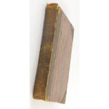 THE HISTORY OF LINCOLN, contemporary half calf over patterned boards, spine gilt, 8vo, Lincoln, 1810